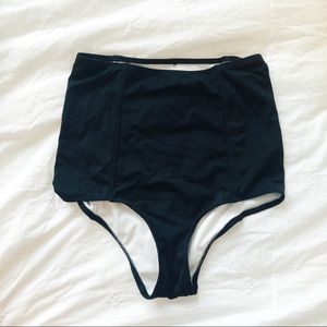 KORTNI JEANE high-waisted swim bottoms